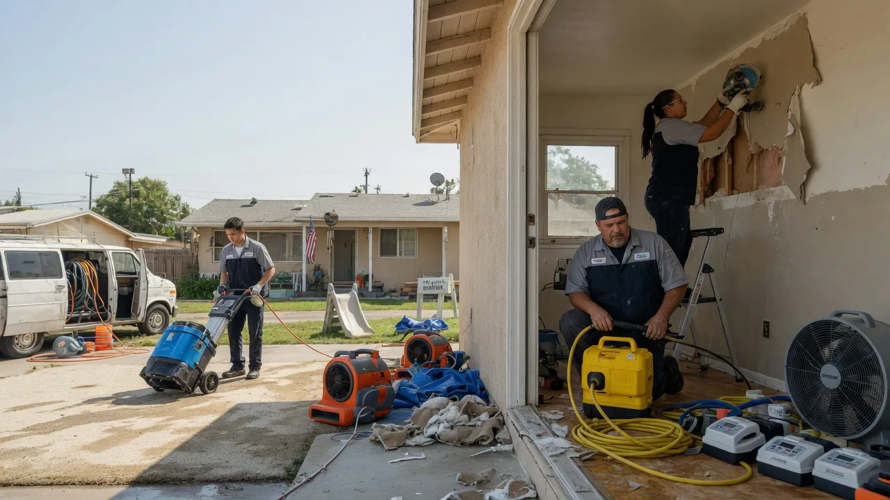 Water Damage Restoration in Burket, IN near me